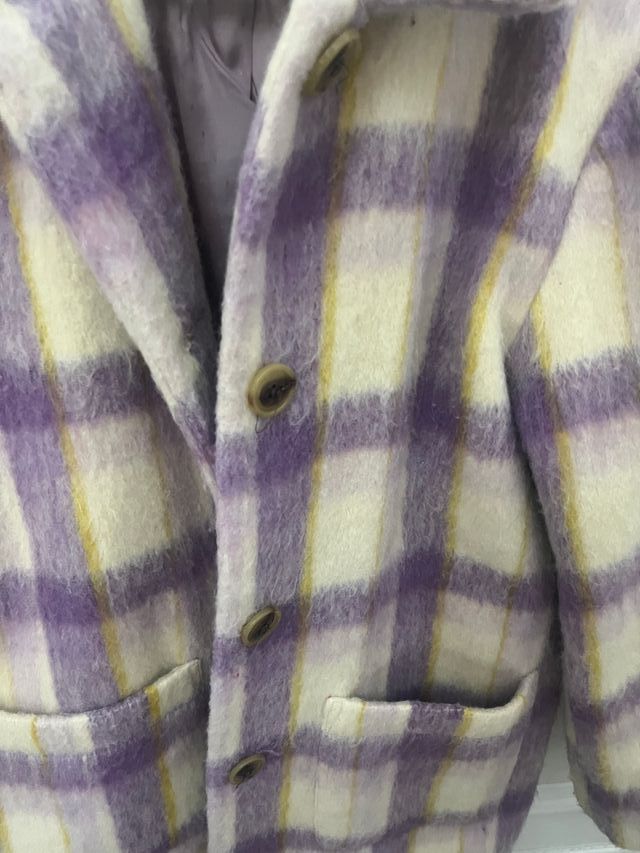 Abrigo lana virgen niña Coconut