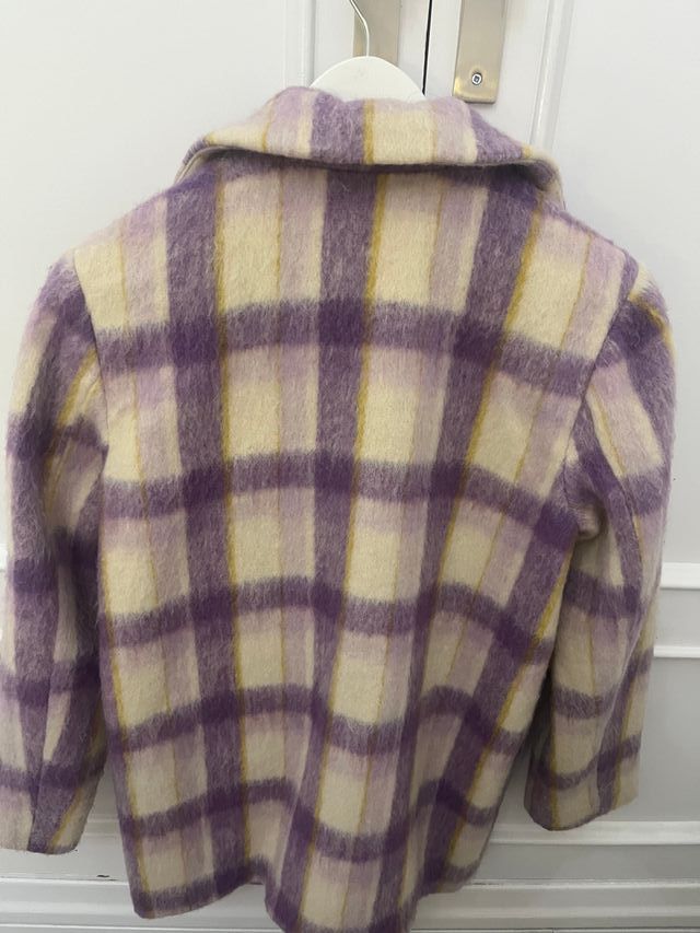 Abrigo lana virgen niña Coconut