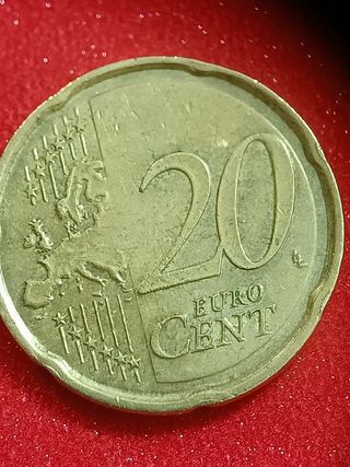 20 céntimos Francia 2008 errores