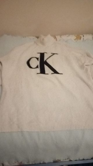 Vestido jersey oversize Calvin Klein S