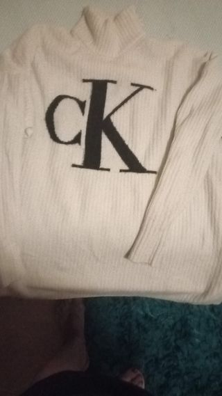 Vestido jersey oversize Calvin Klein S
