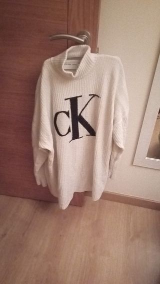 Vestido jersey oversize Calvin Klein S