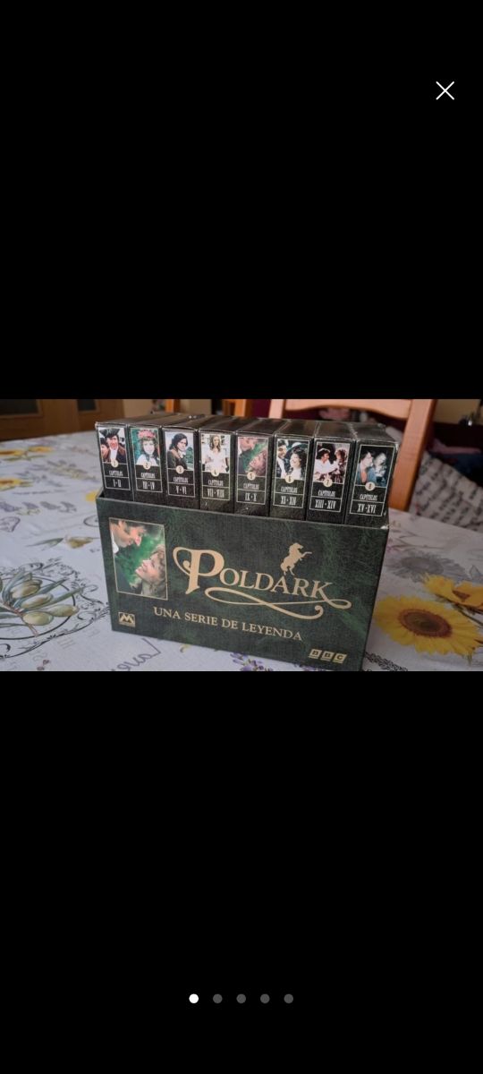 Serie Poldark VHS 1975 Drama Romance