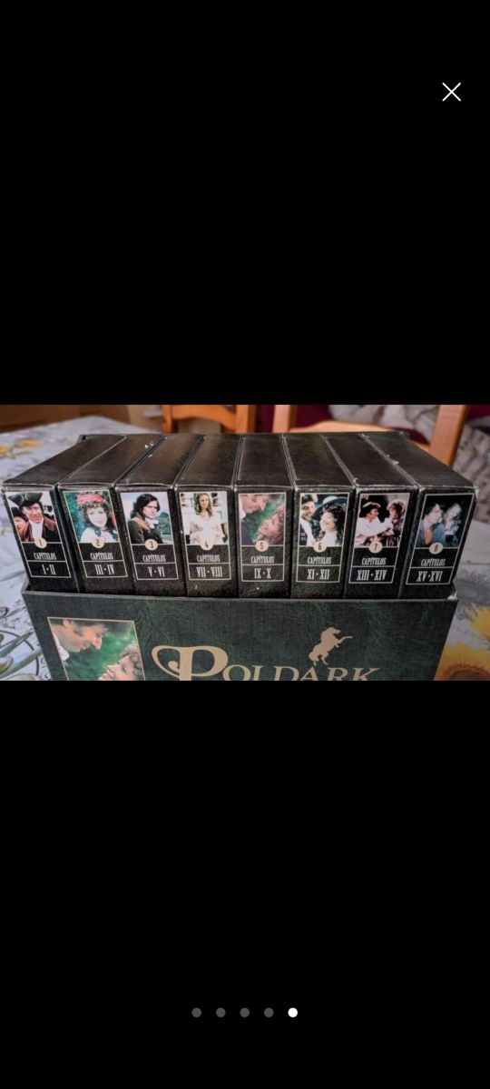 Serie Poldark VHS 1975 Drama Romance