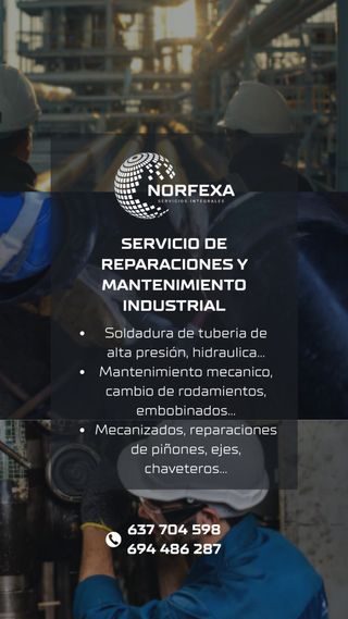 SERVICIOS DE REPARACIONES,MANTENIMIENTO INDUSTRIAL