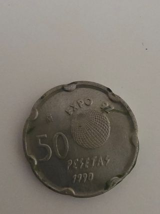 50 Pesetas Expo 92