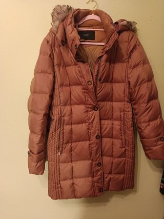 Abrigo plumífero SPRIT marrón Talla M