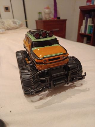 Coche RC Todoterreno Naranja y Verde