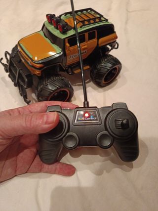 Coche RC Todoterreno Naranja y Verde