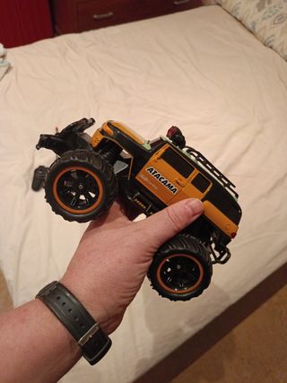 Coche RC Todoterreno Naranja y Verde