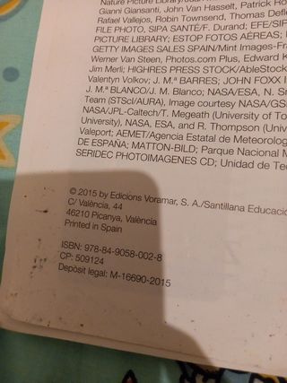 Biologia I Geologia, 1 Eso