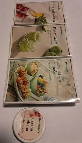 Lote 4 Libros Cocina Thermomix TM5