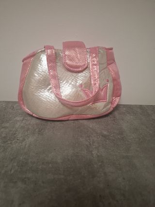 Peluche Gato con Bolso Rosa y Corona