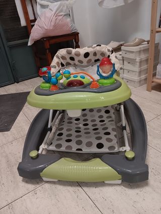 Andador y balancín para bebé