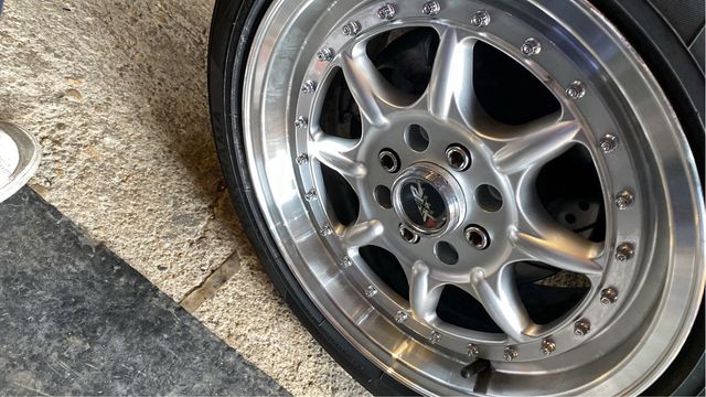 Llantas 15 pulgadas 4x100 ET38 ancho 7j