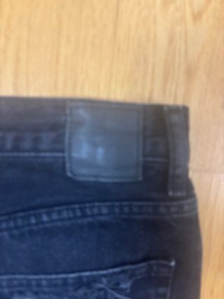 Bermudas vaqueras Bershka negras rotas