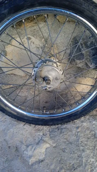 Rueda Delantera Mobilette Super Lujo
