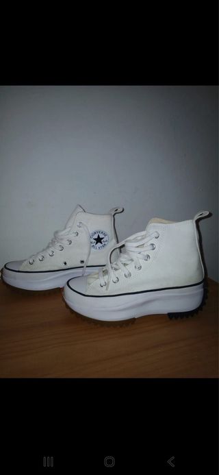 Converse Blancas Plataforma