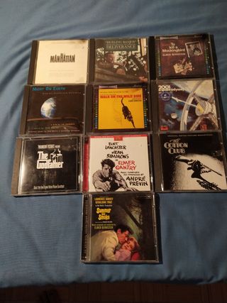 Lote 9 CDs Bandas Sonoras Originales oferta