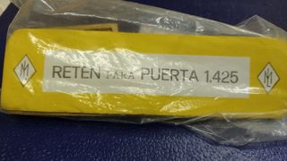 3 Cadenas seguridad latón para puerta de entrada.