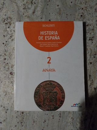 Libro bachillerato. Historia de España 2.