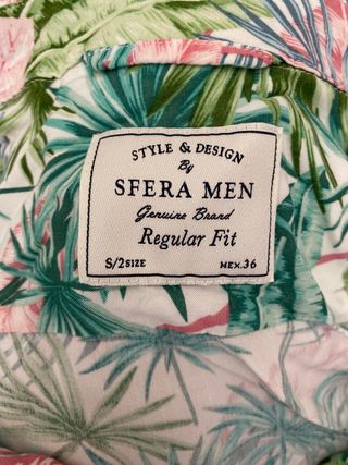 Camisa Hawaiana Sfera Men Talla S