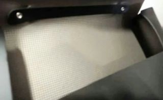 Cartera rígida cuero negra Nueva