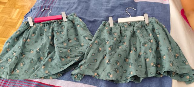 2 Faldas Gocco Invierno Estampadas