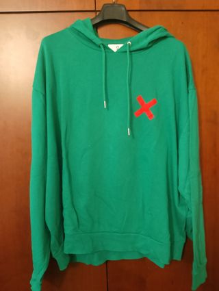 Sudadera COLLUSIÓN Verde Talla 4XL