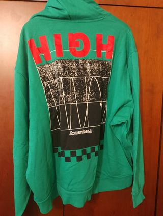 Sudadera COLLUSIÓN Verde Talla 4XL