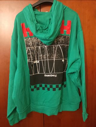 Sudadera COLLUSIÓN Verde Talla 4XL