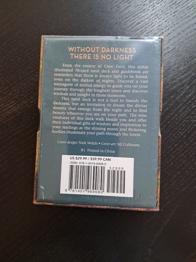 Tarot El Guardián de la Noche MJ Cullinan NUEVO