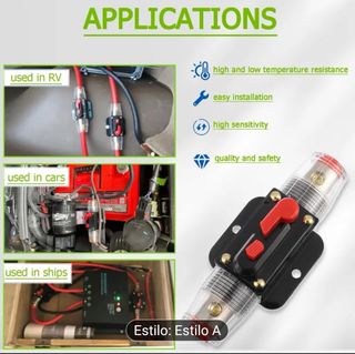 Fusible de coche o camión de 100Amp.