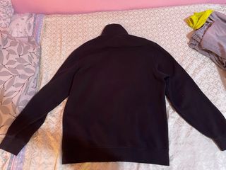 Sudadera Champion Negra Cremallera