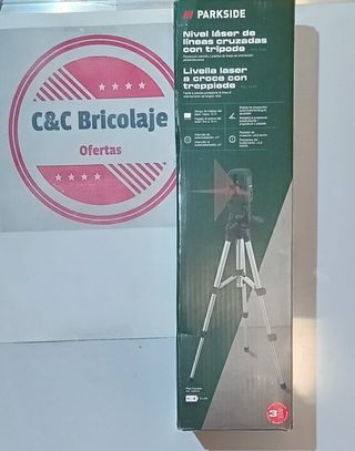 Nivel Láser Parkside con Trípode a estrenar 