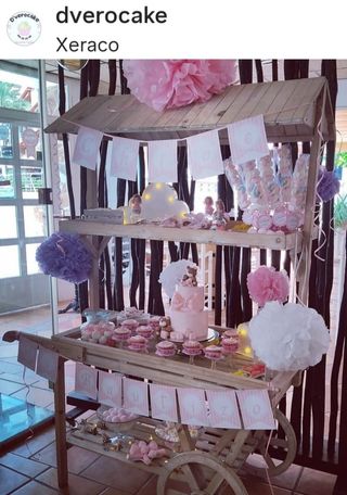 Alquiler, decoración temática, candy bar,  carrito