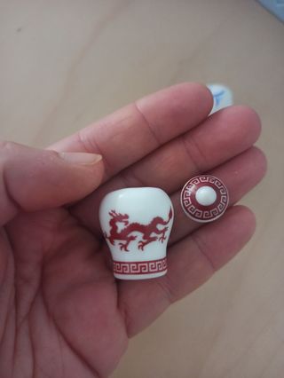 3 Jarrones Miniatura Casa Muñecas