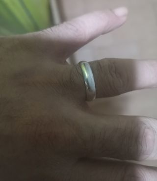 Anillo de plata para hombre