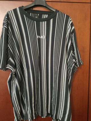 Camiseta River Island Talla 4XL Rayas