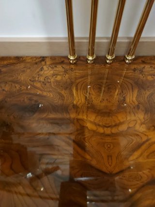 Mueble entrada espejo y estantería