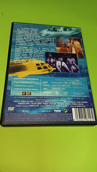 DVD Viaje al Fondo del Mar - Irwin Allen-