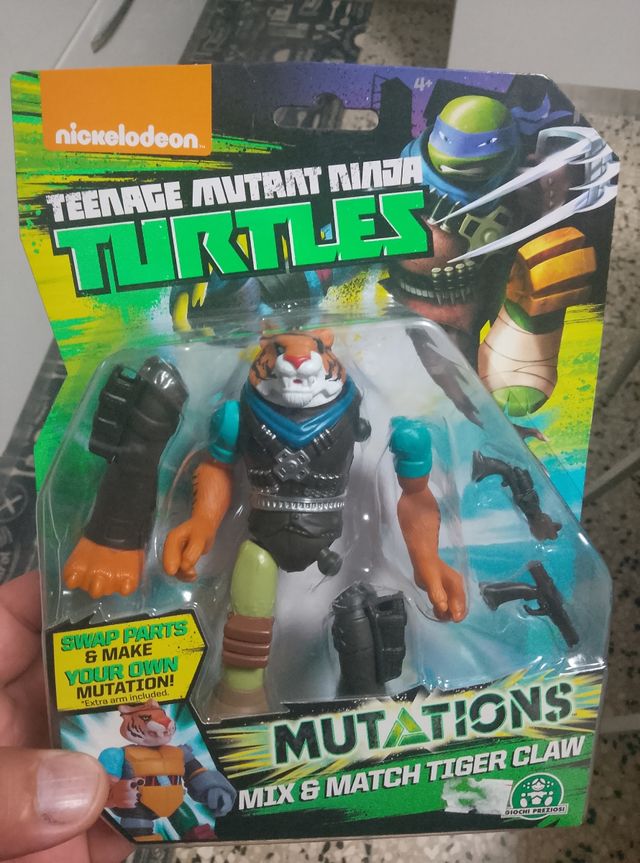 Tartarughe Ninja Artiglio di Tigre Mutazioni