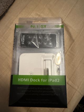 NOSY HDMI Dock para iPad 2 con Mando