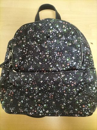 Mochila floral mujer
