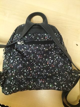 Mochila floral mujer