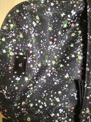 Mochila floral mujer