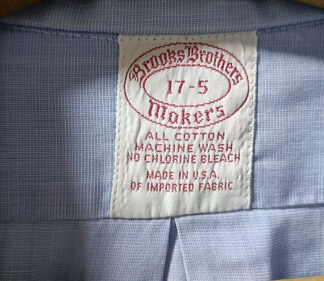 Camisa Brooks Brothers made in USA