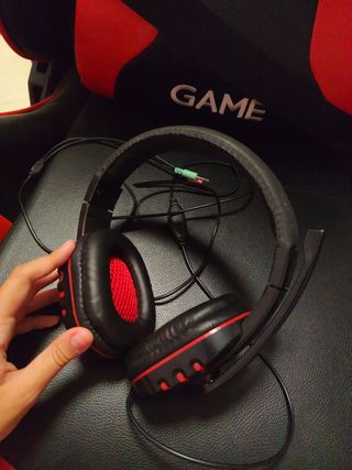 Cascos Gaming con micrófono
