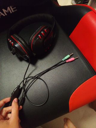 Cascos Gaming con micrófono