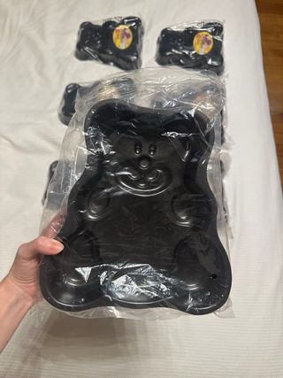 Molde para tarta en forma de osito negro